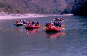 Rafting trip to Rishikesh